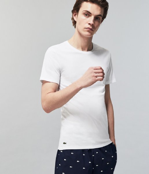 Lacoste  5Ht1 Underwear T-Shirt Men 06 White (001)