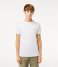 Lacoste  1Ht1 Mens Tee-Shirt 06 White (001)