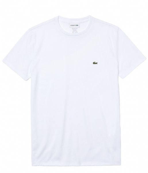 Lacoste  1Ht1 Mens Tee-Shirt 06 White (001)