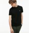 Lacoste1Ht1 Mens Tee-Shirt 06 Black (031)