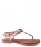 Lazamani  Ladies Shiny Sandals Copper