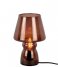 Leitmotiv Bordlampe Table lamp Classic Glass Chocolate Brown (LM1977DB)