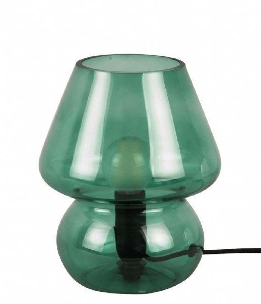 Leitmotiv Bordlampe Table lamp Glass Vintage Jungle Green (LM1978GR)
