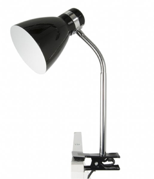 Leitmotiv Bordlampe Clip On Lamp Study Metal Black (LM1291)