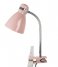 LeitmotivClip On Lamp Study Metal Soft Pink (LM1980PI)