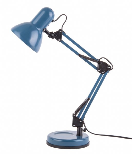 Leitmotiv Bordlampe Desk lamp Hobby steel matt Dark blue (LM1918BL)