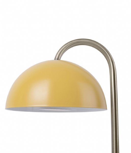 Leitmotiv Bordlampe Table lamp Dome iron matt Decova Design Ochre (LM1944YE)