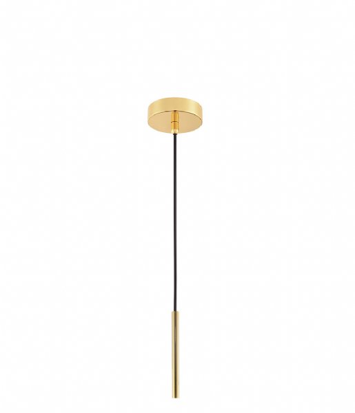 Leitmotiv Hængende lampe Pendant Lamp Blown Glass Small brass (LM1534GD)