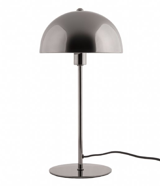 Leitmotiv Bordlampe Table lamp Bonnet metal Smokey grey (LM1883GY)