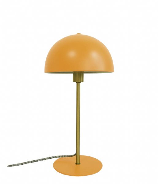 Leitmotiv Bordlampe Table lamp Bonnet metal curry yellow (LM1766)