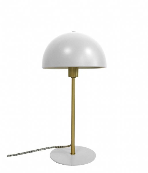 Leitmotiv Bordlampe Table lamp Bonnet metal white (LM1763)