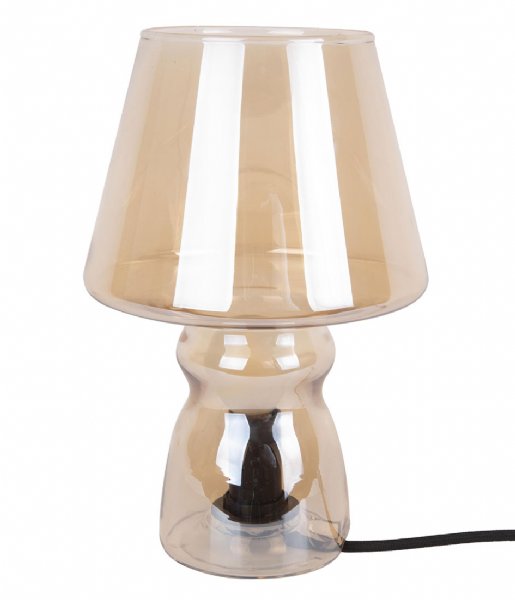 Leitmotiv Bordlampe Table lamp Classic Glass Amber brown (LM1977BR)