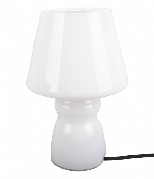 Leitmotiv Bordlampe Table lamp Classic Glass Milky white (LM1977WH)