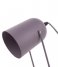 Leitmotiv Bordlampe Table lamp Enchant iron matt Matt Dark Purple (LM1824PU)