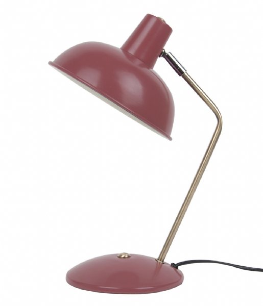 Leitmotiv Bordlampe Table lamp Hood metal matt Warm red (LM1702)