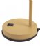 Leitmotiv Bordlampe Table lamp Husk iron Mustard yellow (LM1966YE)
