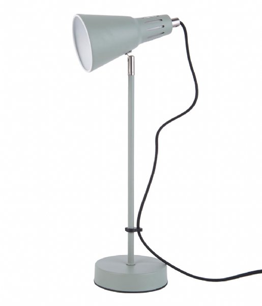 Leitmotiv Bordlampe Table lamp Mini Cone iron Grayed jade (LM1971GR)