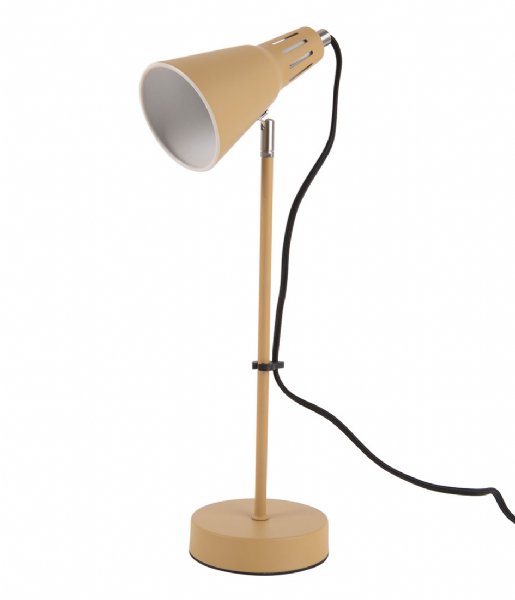 Leitmotiv Bordlampe Table lamp Mini Cone iron Mustard yellow (LM1971YE)