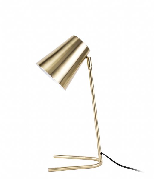 Leitmotiv Bordlampe Table lamp Noble metal brushed gold (LM1756)