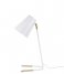 Leitmotiv Bordlampe Table lamp Noble metal white with gold colored accents (LM1753)