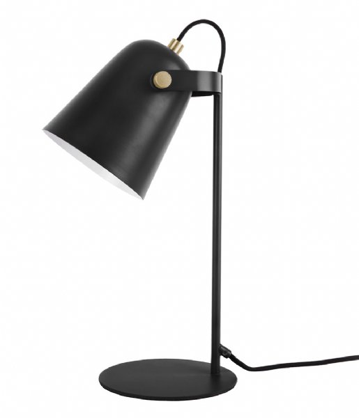 Leitmotiv Bordlampe Table lamp Steady metal matt Black (LM1914BK)