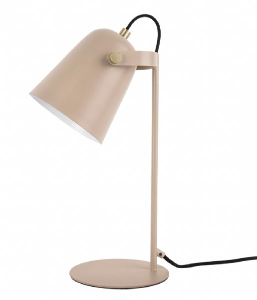 Leitmotiv Bordlampe Table lamp Steady metal matt Sand brown (LM1914SB)