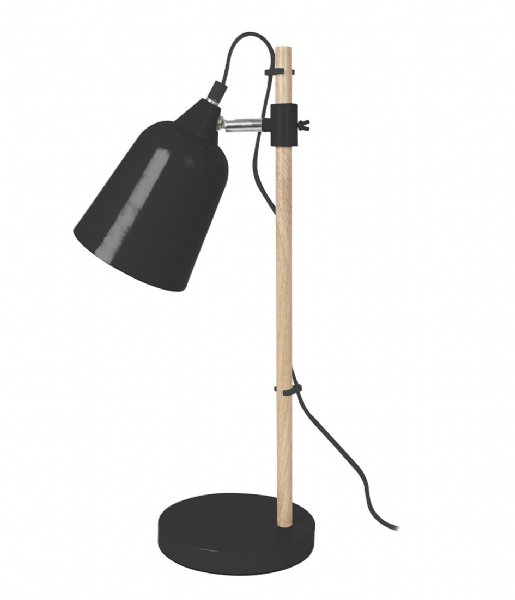 Leitmotiv Bordlampe Table lamp Wood-like metal Black (LM1232)