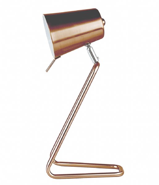 Leitmotiv Bordlampe Table Lamp Z Metal Satin Finish Copper (LM1128)