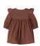 Lil Atelier  Solange Long Sleeve Dress Lil Chestnut (3739906)