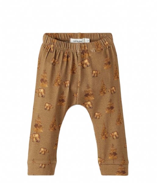 Lil Atelier  Geo Loose Pant Wi Lil Otter (3815391)