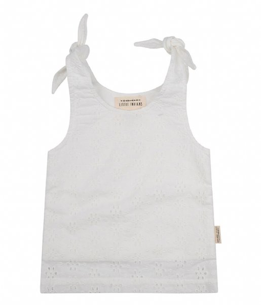 Little Indians  Tanktop Broderie White (WH)