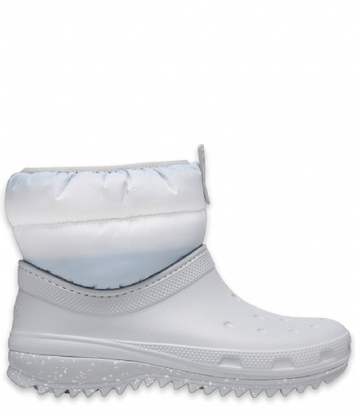 Crocs  Classic Neo Puff Shorty Boot Women Light grey/white (00J)