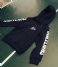 Malelions  Junior Lective Hoodie Black White (904)