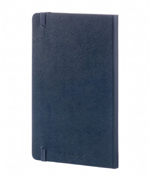 Moleskine  Notebook Large Gelinieerd/Lined Hardcover Sapphire Blue (B20)