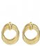 My Jewellery  Oorbellen drie ringen print goudkleurig (1200)