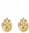 My Jewellery  Oorhangers zes gemixte ringen goudkleurig (1200)