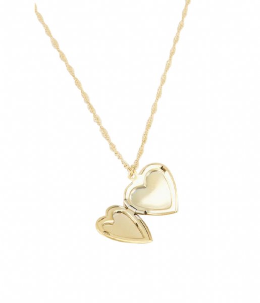 My Jewellery  Ketting hart amour goudkleurig (1200)