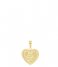 My Jewellery  Custom Charm Live Laugh Love gold colored (1200)