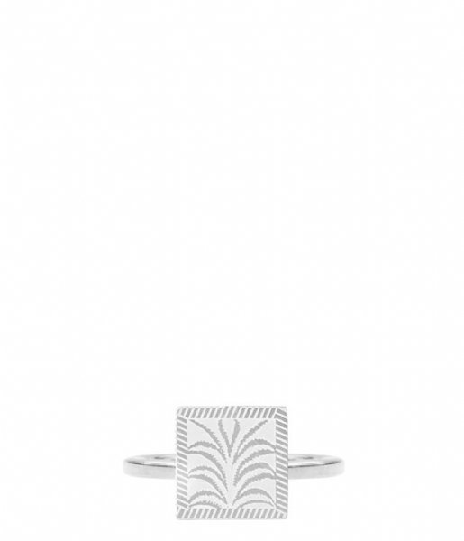 My Jewellery  Charm Ring Plant silver colored (1500)