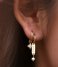 My Jewellery  Parel oorbellen ster goudkleurig (1200)