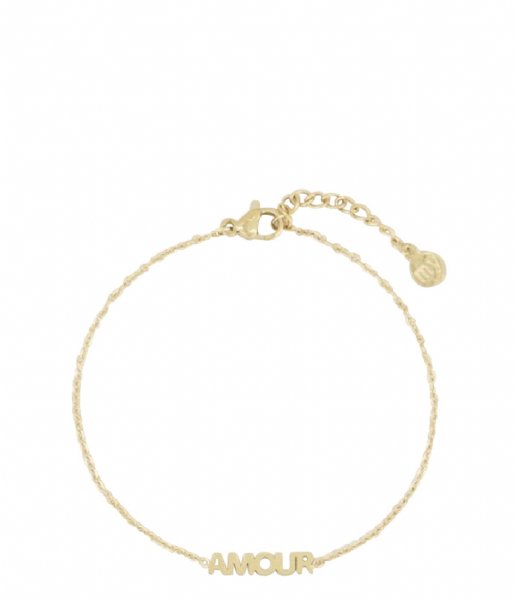 My Jewellery  Moments bracelet amour goudkleurig (1200)