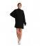 NA-KD  High Knitted Mini Dress Black