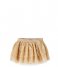 Lil Atelier  Roa Tulle Skirt Lil Warm Sand (#C5AE91)