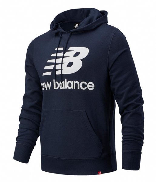 New Balance  NB Essentials Pullover Hoodie Dark Blue (ECL)