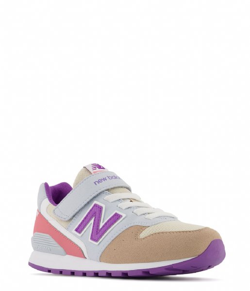 New Balance  Bungee Lace with Top Strap YV996 Mystic Purple Natural Pink (JF3)