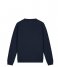 NIK&NIK  Rib Panel Sweatshirt Faded Dark Blue (7027)