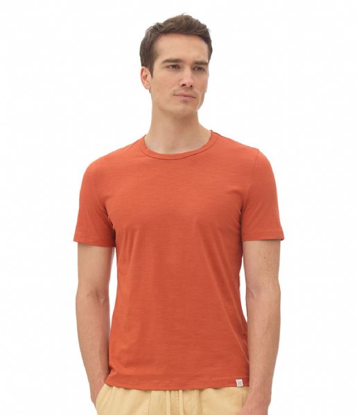 Nowadays  Slub T-Shirt Algarv Clay Orange
