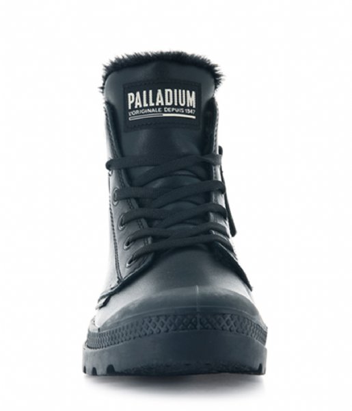 Palladium  Pampa Hi Zip Leather S Black Black M (10)