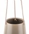 Present Time  Hanging pot Skittle medium matt Warm Grey (PT2846WG)