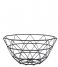 Present Time  Basket Diamond Cut Black (PT2998BK)